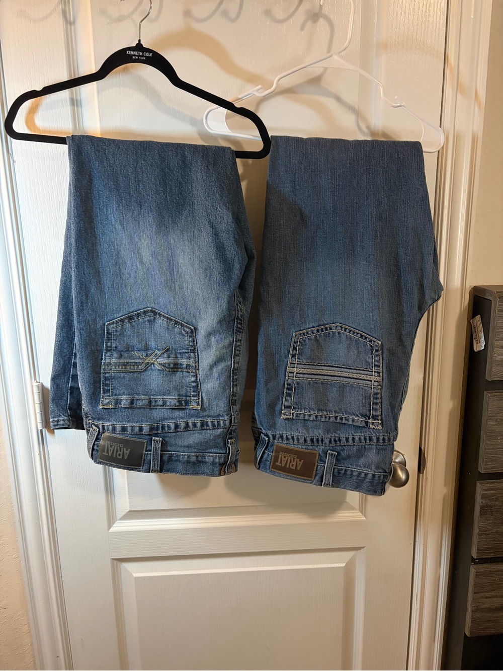 Ariat Men's Medium Blue Relaxed Fit Denim Jeans